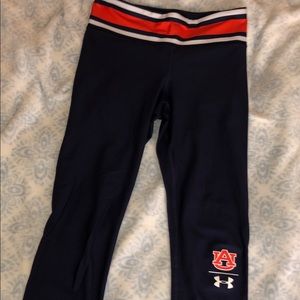 Auburn Under Armour 7/8 Leggings